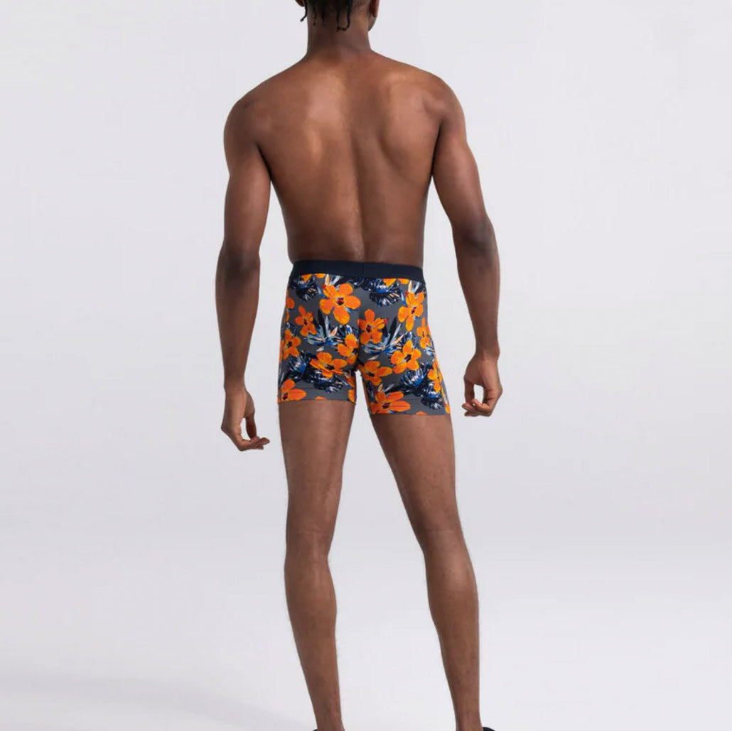 SAXX - VIBE Super Soft Boxer Brief - Solar Hibiscus