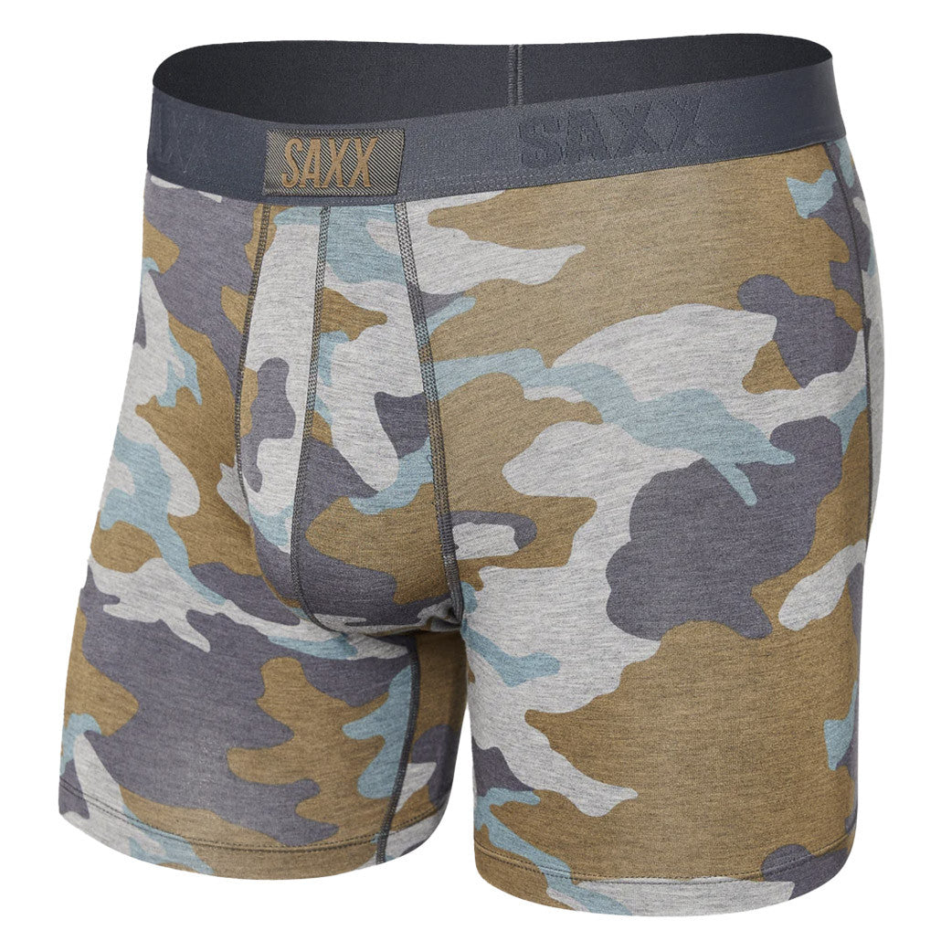 SAXX - VIBE Super Soft Boxer Brief - Grey Supersize Camo