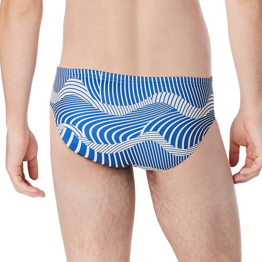 Speedo - Printed One Swim Brief - Wave Lore