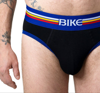 Bike - Solid Cotton Brief - Black