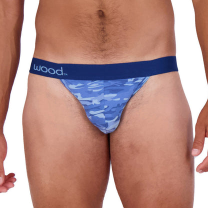 Wood - Jock Strap - Blue Camo