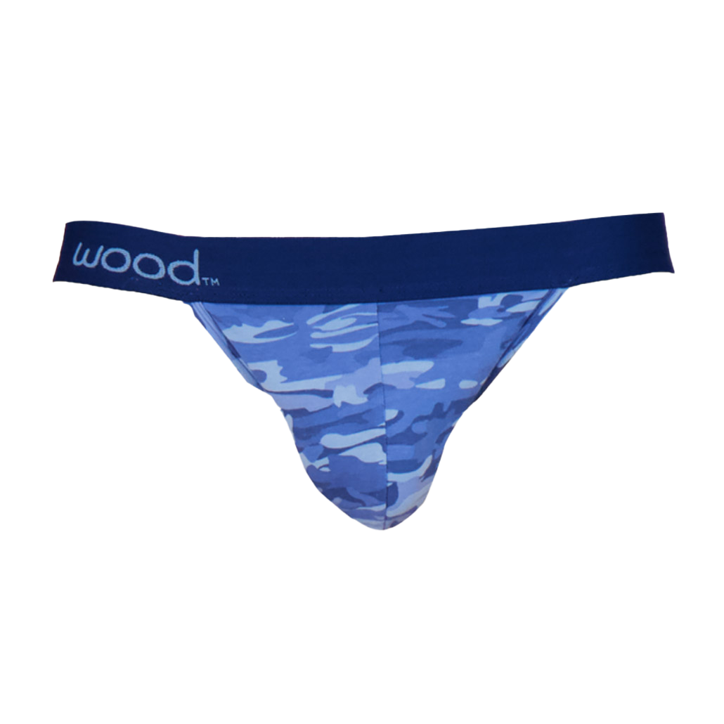 Wood - Jock Strap - Blue Camo