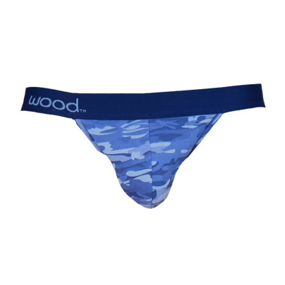 Wood - Jock Strap - Blue Camo