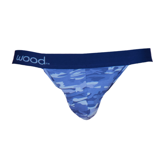 Wood - Jock Strap - Blue Camo