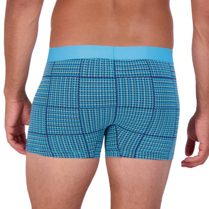 Wood - Boxer Brief W/ Fly - Blue Hound Weave