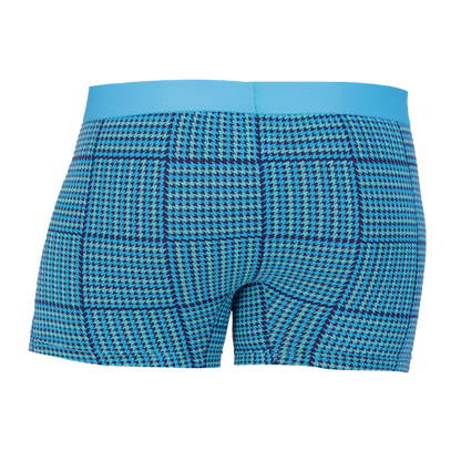 Wood - Boxer Brief W/ Fly - Blue Hound Weave