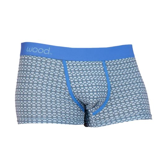 Wood - Trunk - Steel Blue Rings