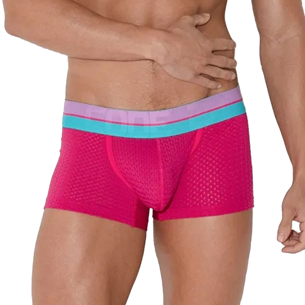 CODE 22 - Bright Mesh Trunk - Pink