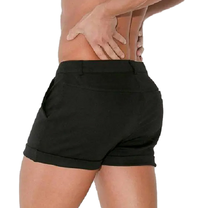CODE 22 - 5-Pocket Micro Shorts - Black