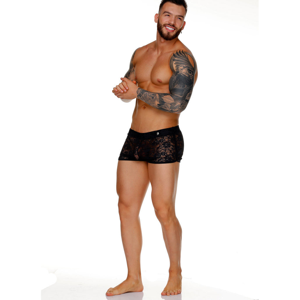 GIGO - Male Lace HotShort - Black