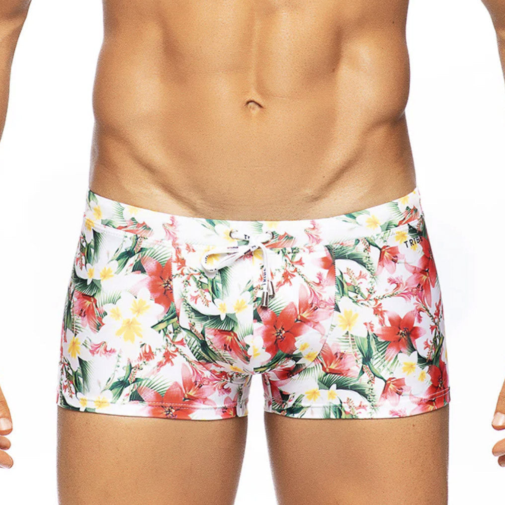 Tribe - Lei Swim Trunk - Full Print