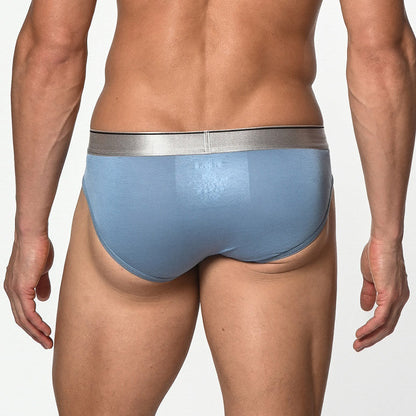 St33le - Bamboo Low Rise Brief - Blue Dolphin