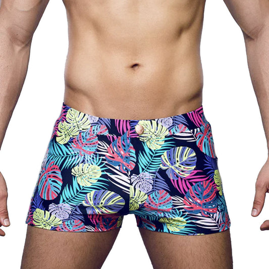 2eros - V60 Bondi Swim Trunks - Monstera Black