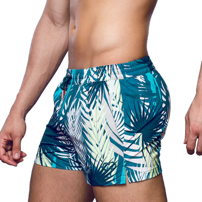 2eros - S50 Print Swimshort - Feuille Green