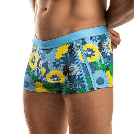 Jack Adams - Bali Swim Trunk - Summer Flower/Blue