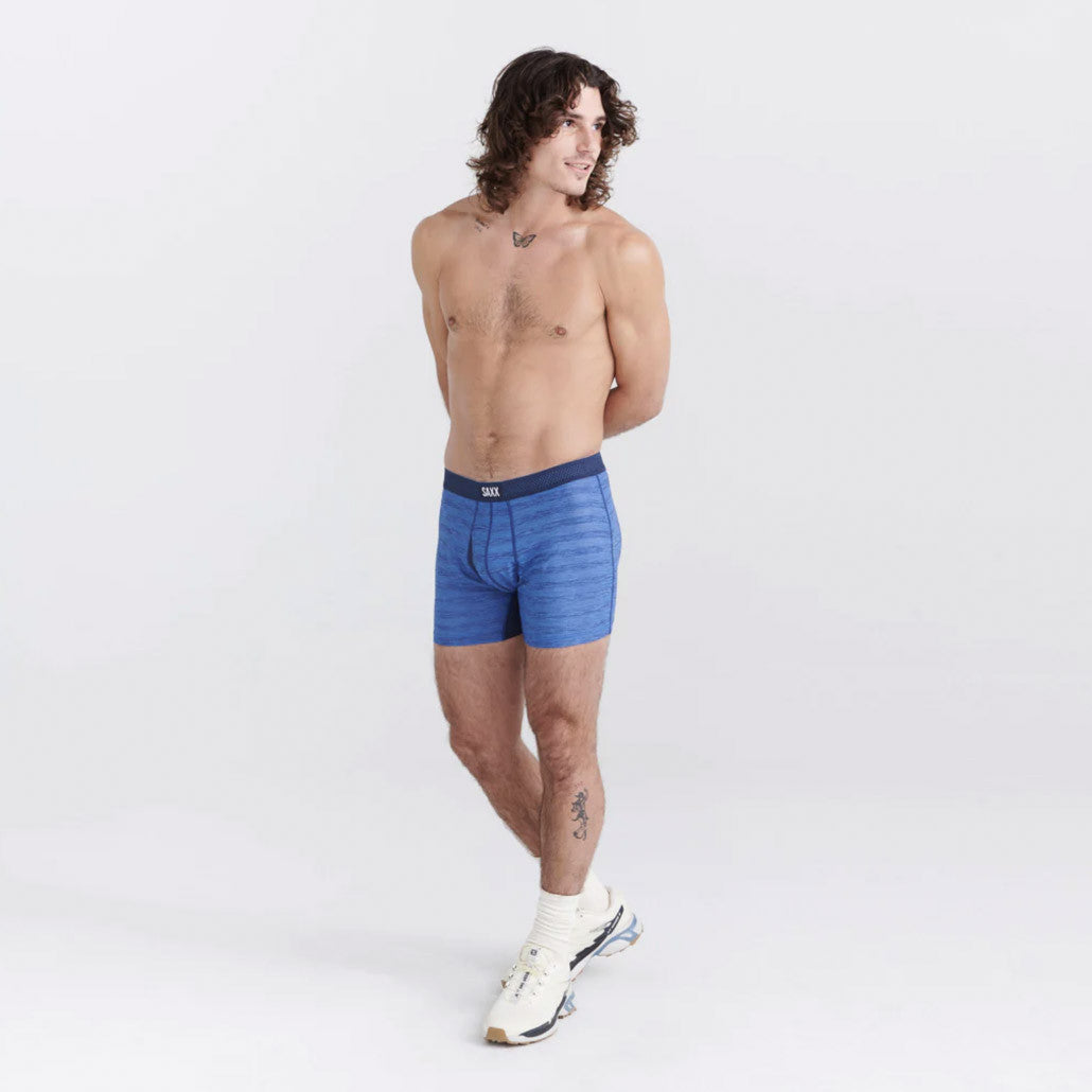 SAXX - DropTemp Cooling Mesh Boxer Brief - Granada Sky Heather