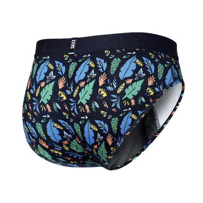 SAXX - DropTemp Cooling Cotton Brief - Floral Blue