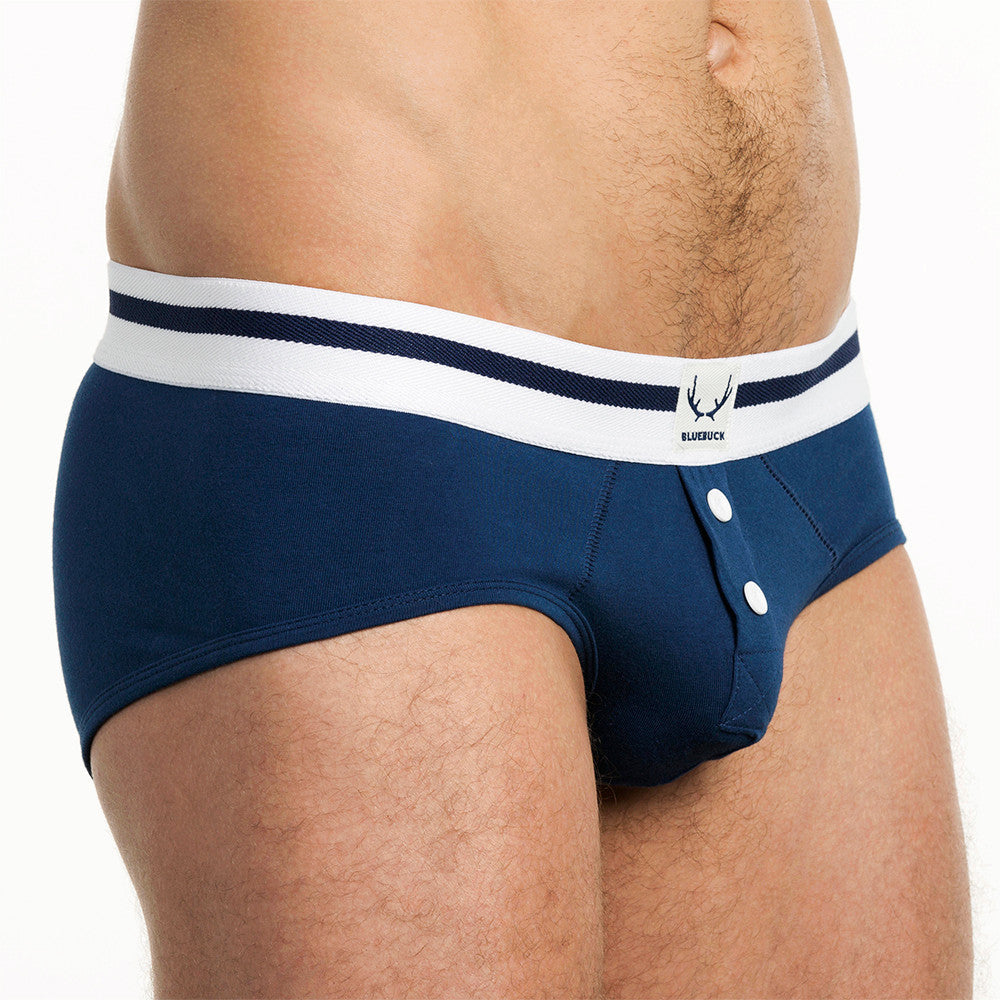 BlueBuck Organic Cotton Briefs W/ Buttons
