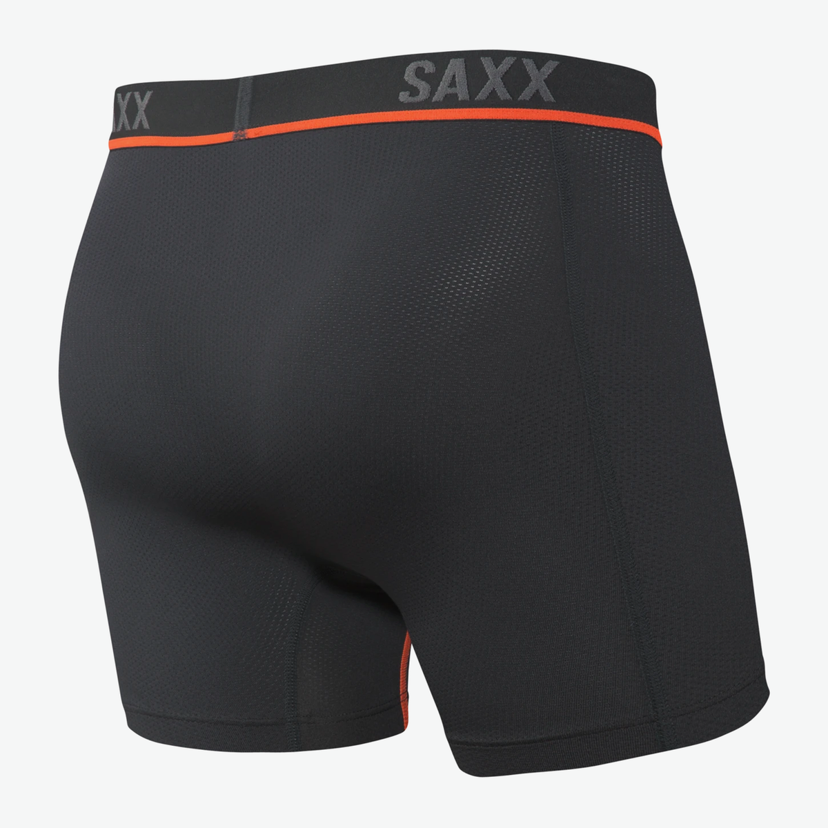 SAXX Kinetic HD Black Vermillion Boxer Briefs