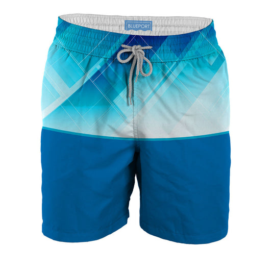 LeClub Blue Crystals Swim Trunks