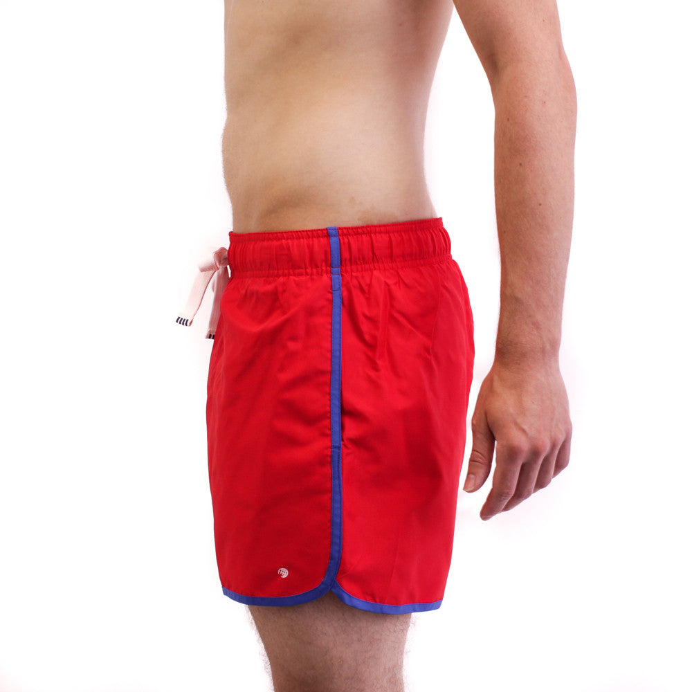 Evolve Red Swim Shorts